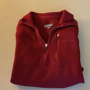 EUC Mens 1/4 zip eddie Bauer pullover